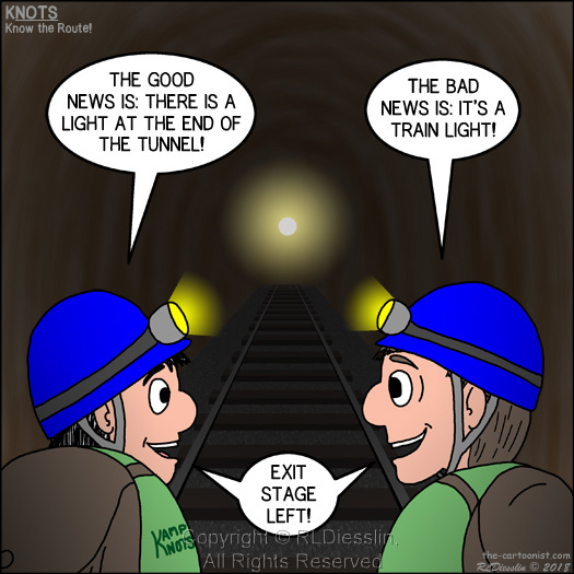 Scouts Train tunnel
