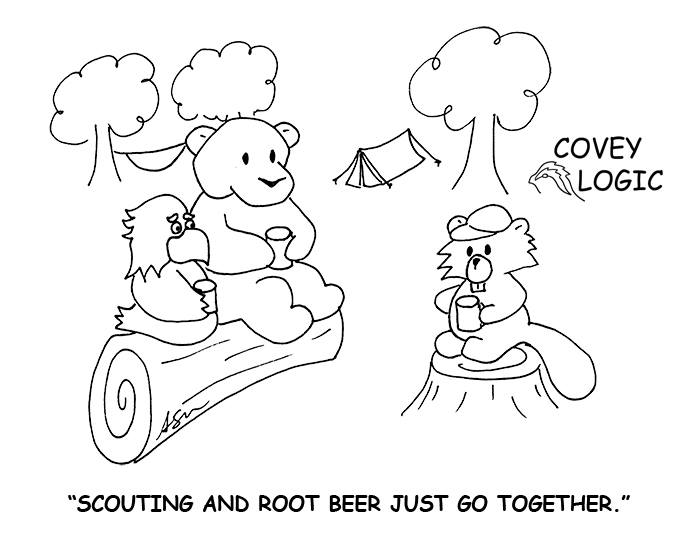 Sccouting and root beer